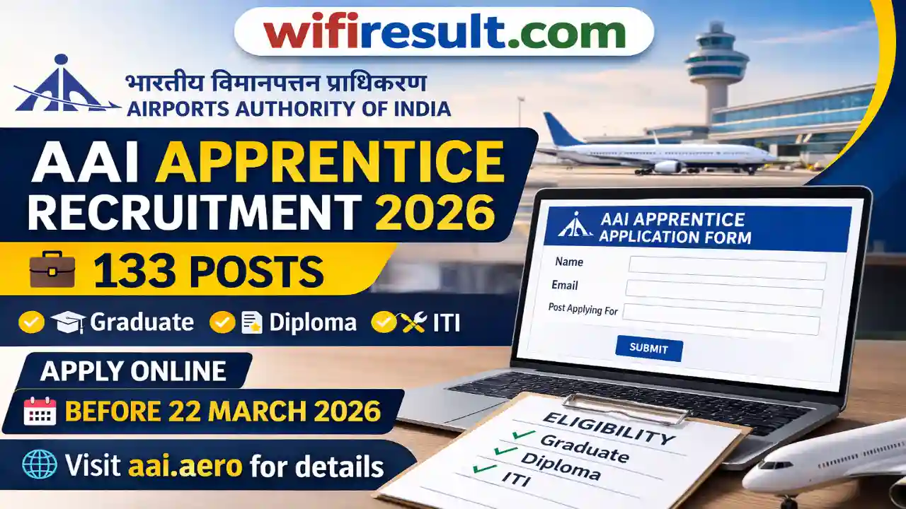 AAI Apprentice Recruitment 2026 – Apply Online for 133 Graduate Diploma ITI Posts in Northern Region before 22 March 2026