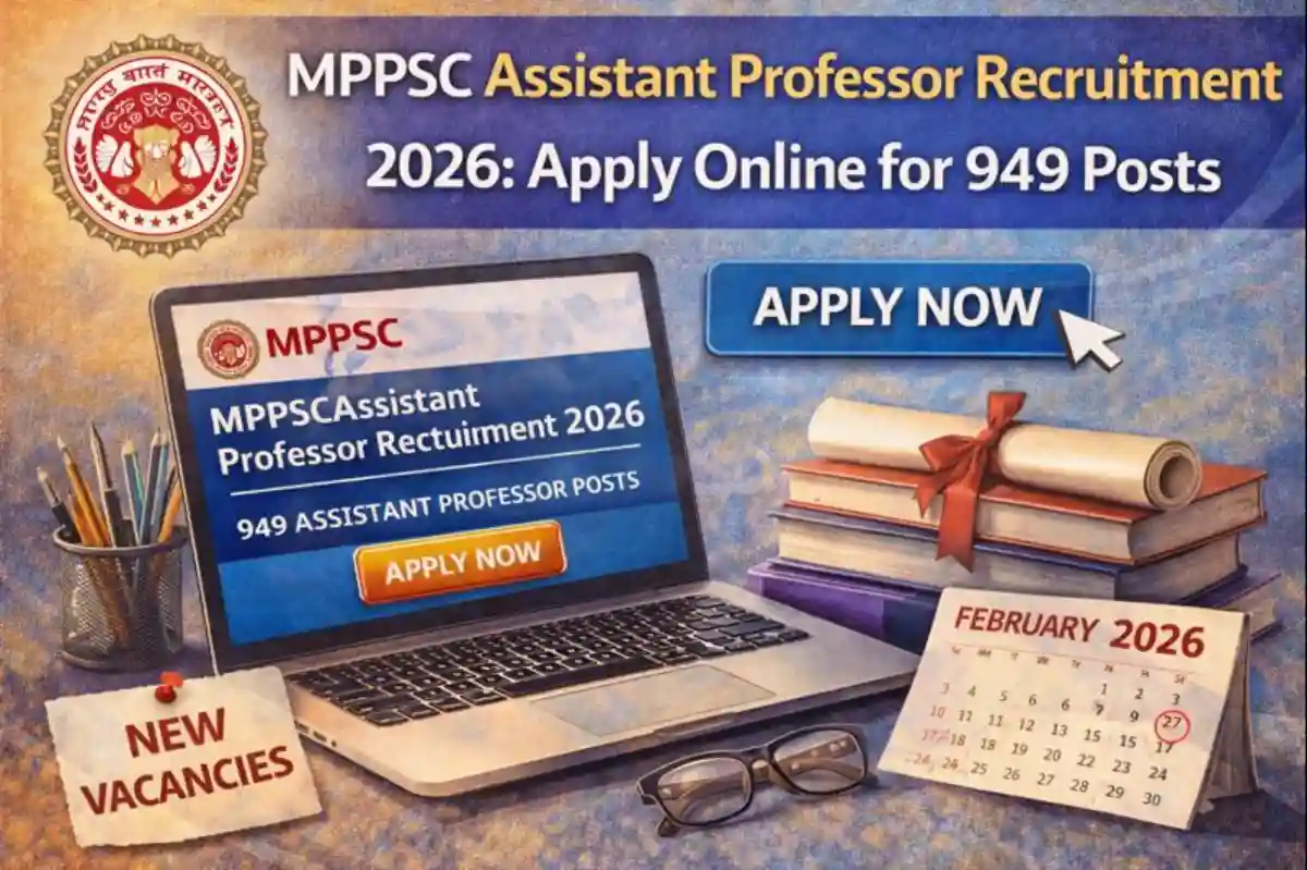 MPPSC Assistant Professor Recruitment 2026 Notification Banner