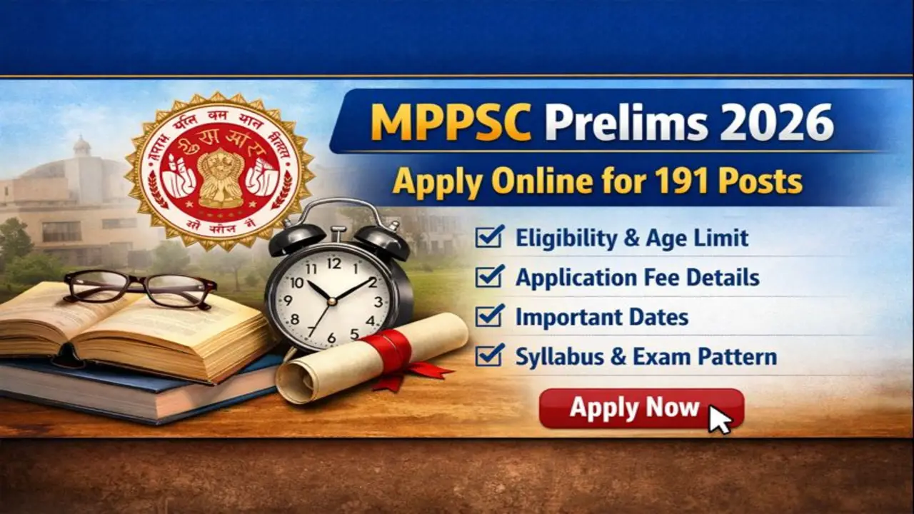 MPPSC Pre 2026 Recruitment Banner 191 Posts