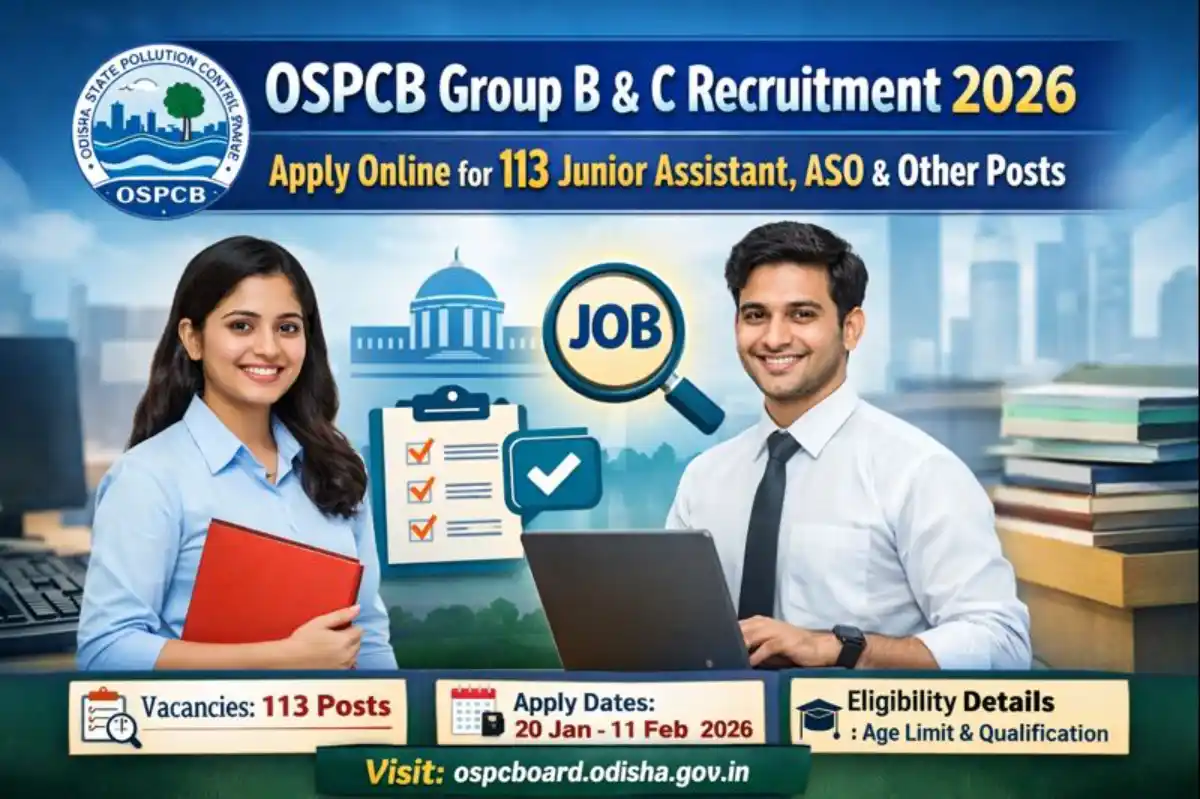 OSPCB Group B C Recruitment 2026 Banner Image