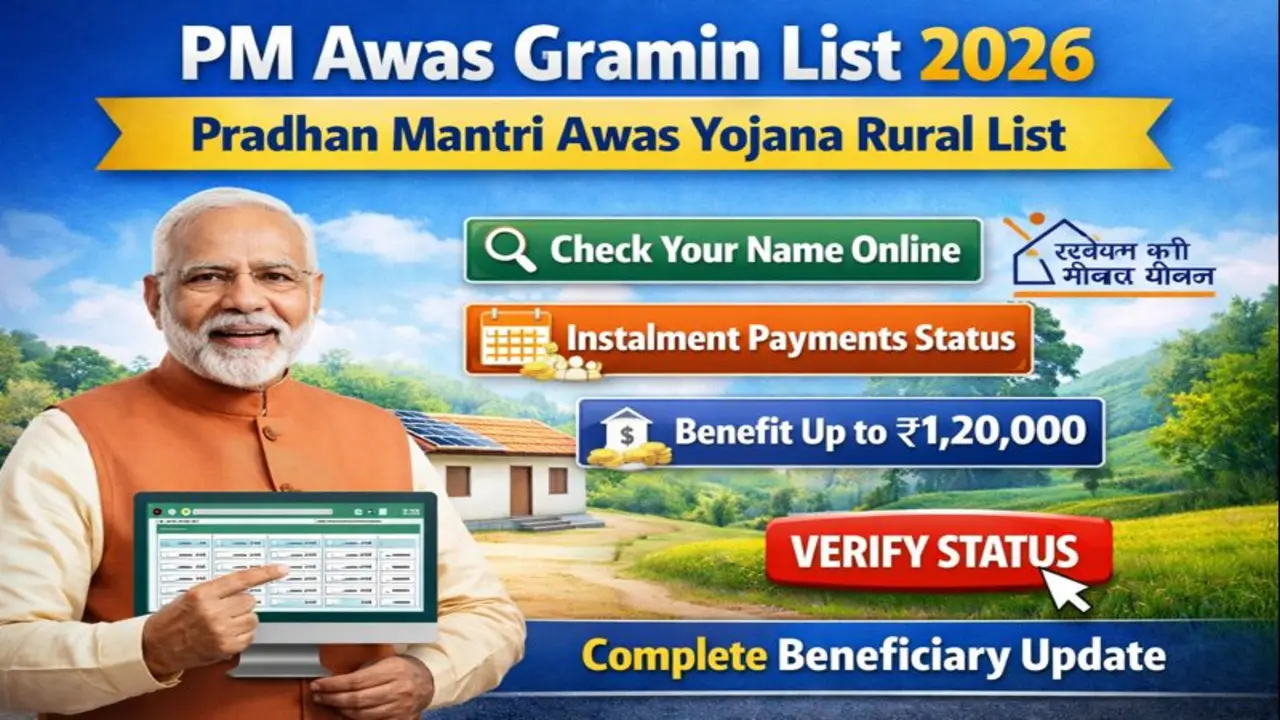 PM Awas Gramin List 2026 Beneficiary Update