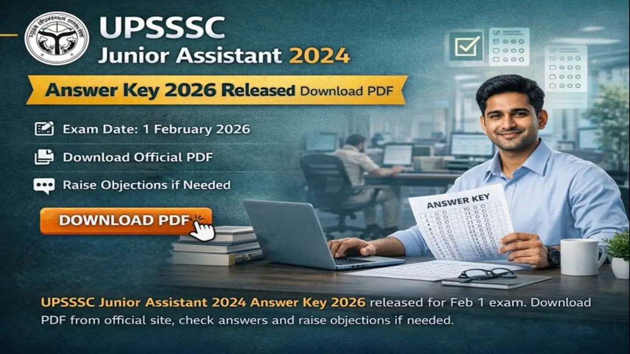 UPSSSC Junior Assistant Answer Key 2026